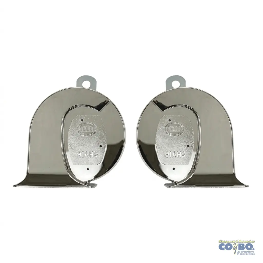 PITO 12V CARACOL CROMADA JGO HELLA