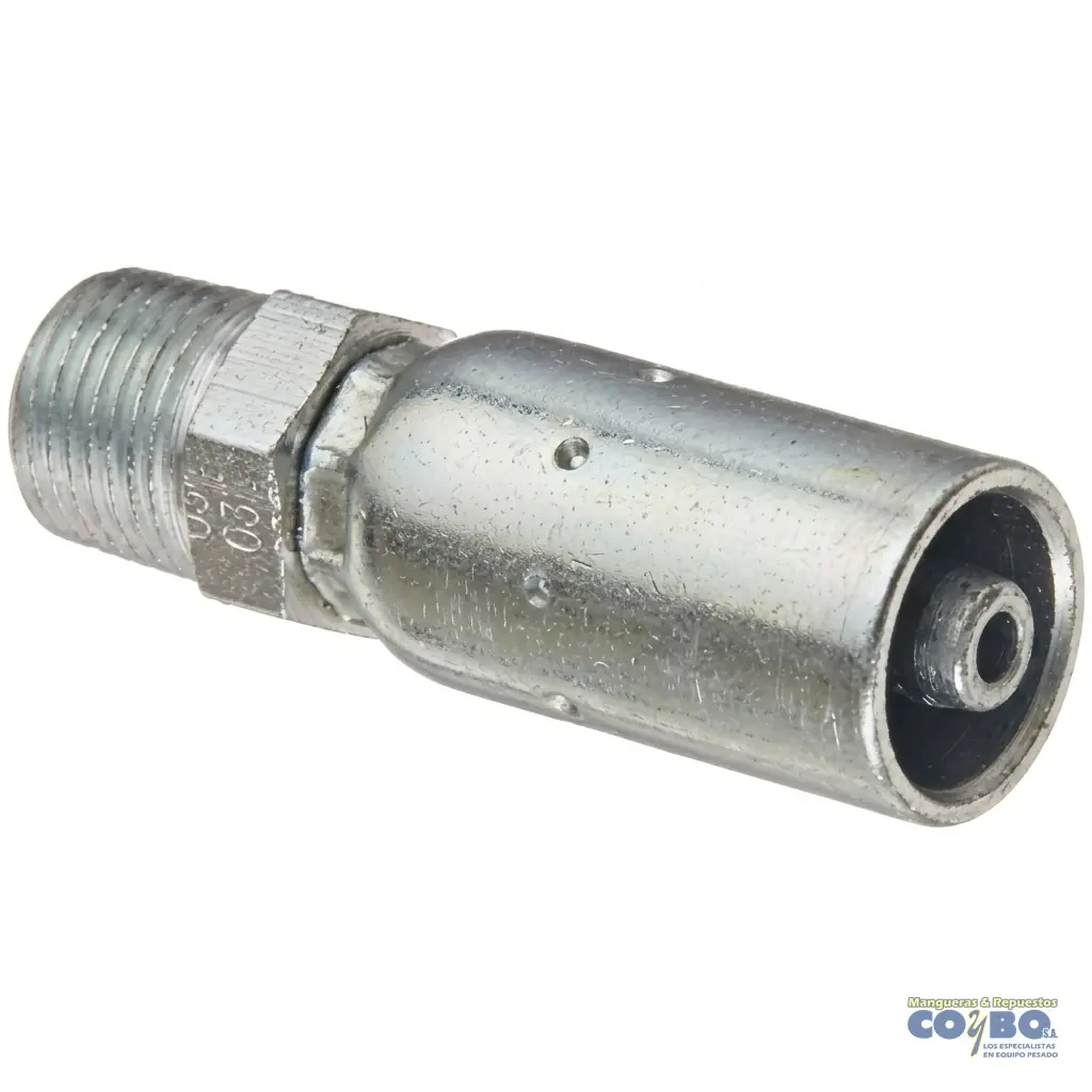 ACOPLE M 1/8 NPT P/MANG TEFLON 3/16