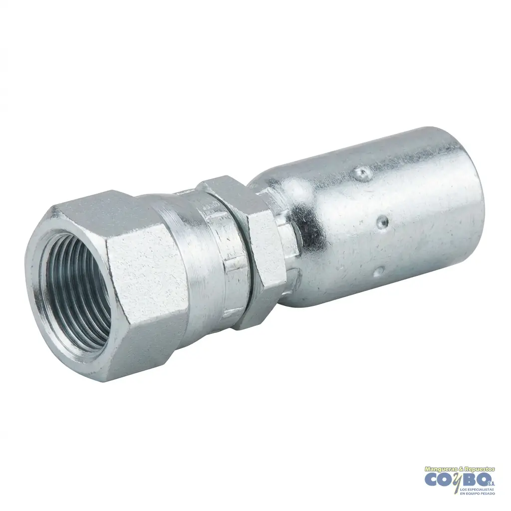 ACOPLE H JIC 1/4 P/MANG TEFLON 3/16