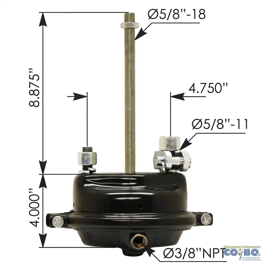 PULMON SENCILLO 7" T24 P0224 A2400S