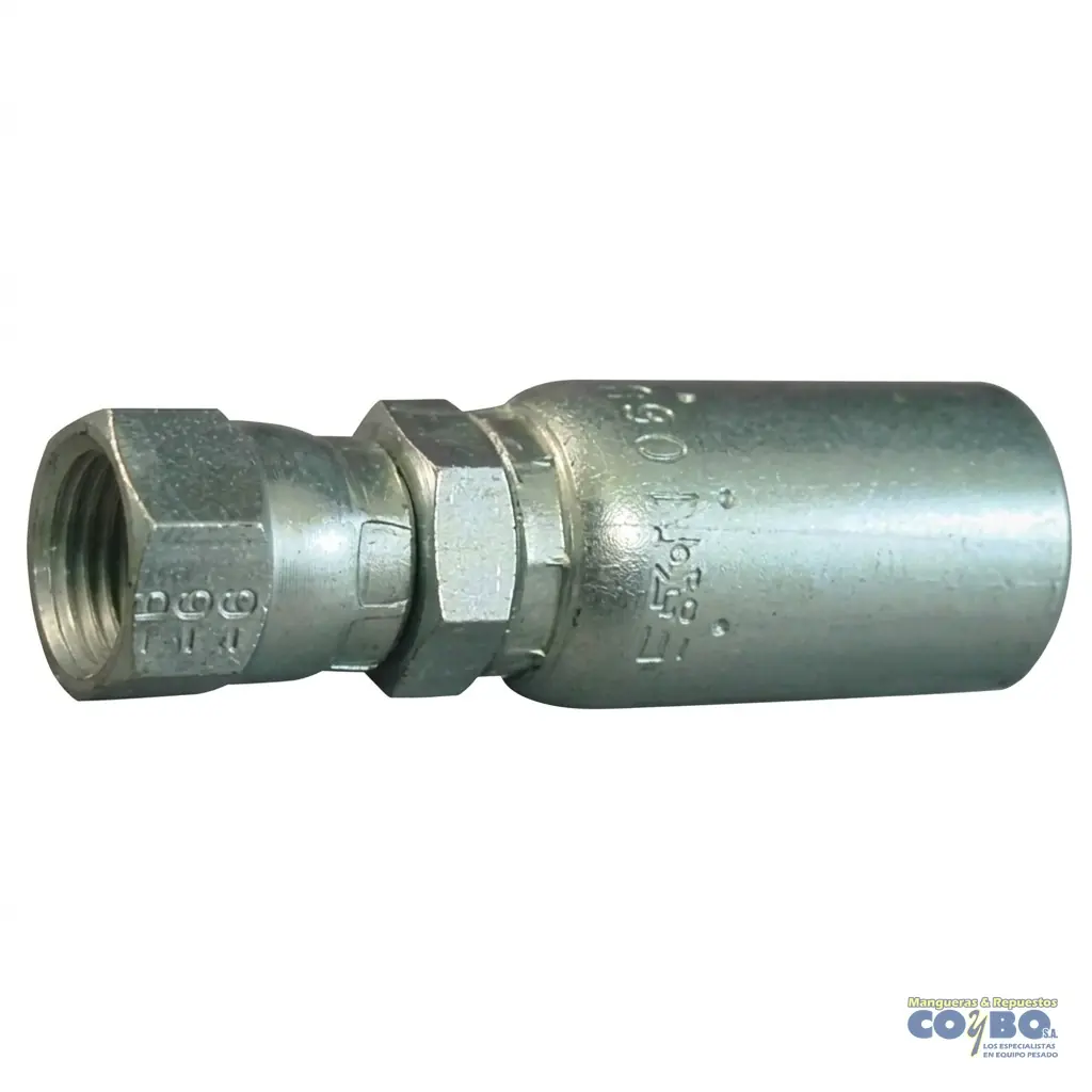 ACOPLE H JIC 1/2 P/MANG TEFLON 3/8 - Miniatura 2