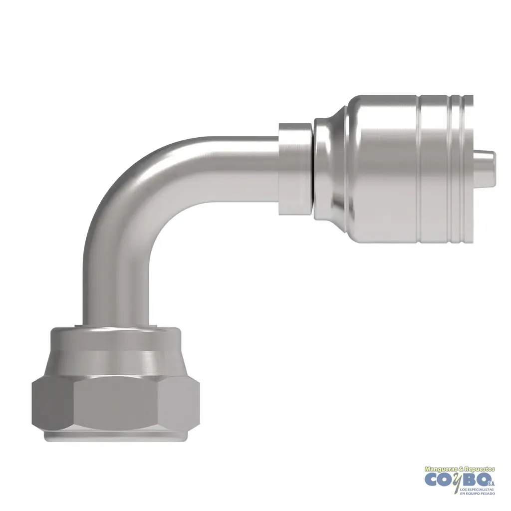 AC H BSPP 1/2 90 A MANG 3/8 R1/R2