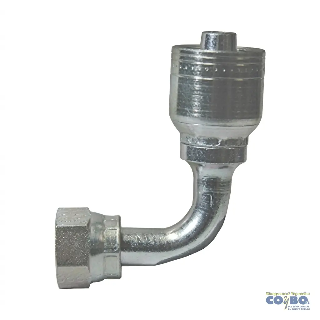 AC H ORS 3/8  90 LARGO A MANG 3/8 R1/R2