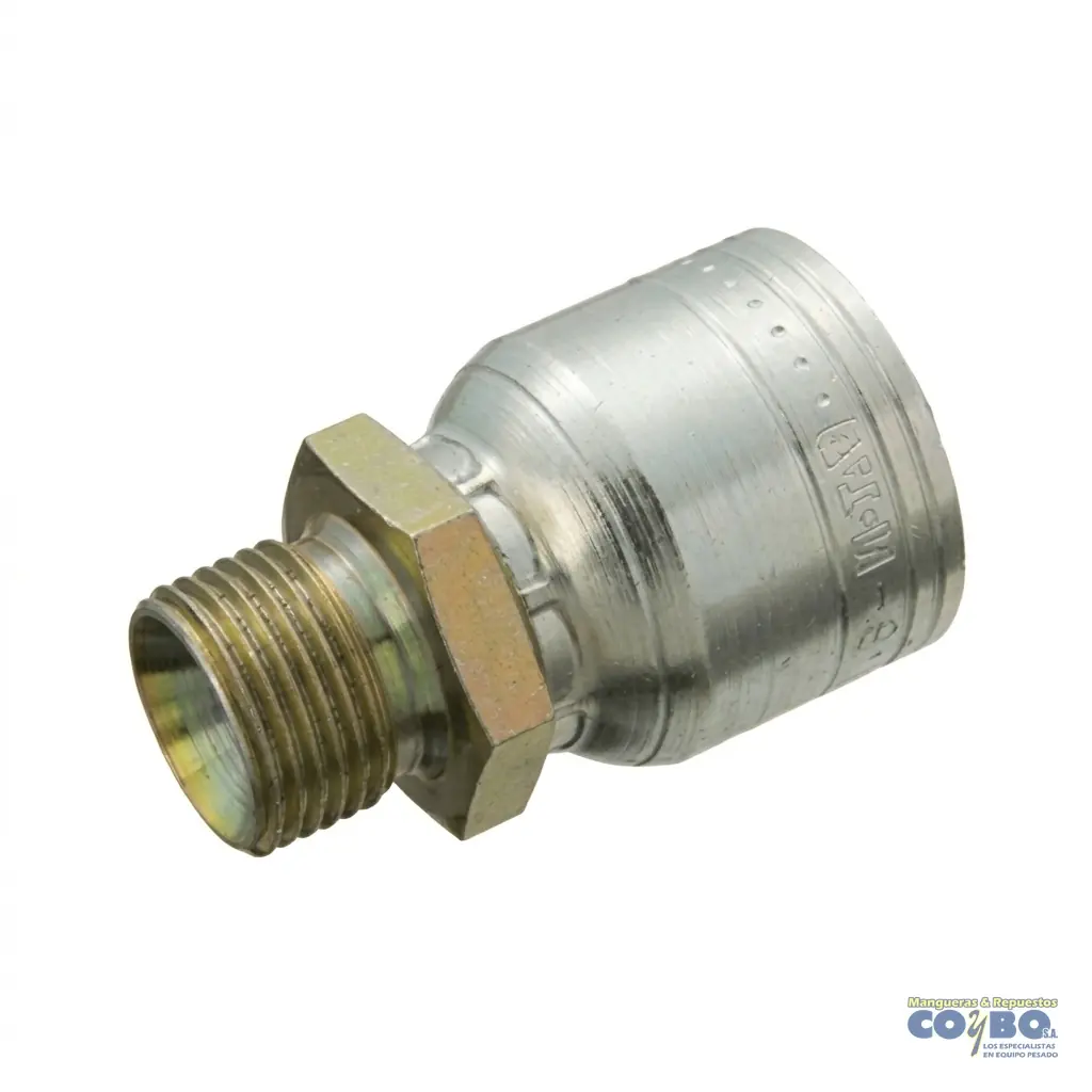 AC M BSPP 3/8 A MANG 3/8 R1/R2