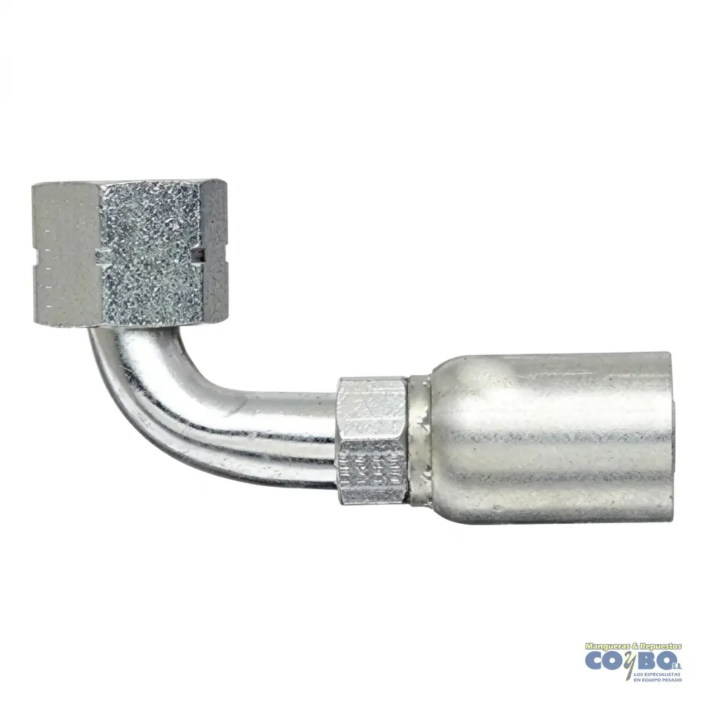 ACOPLE H JIC 1/2 90 P/MANG TEFLON 1/2