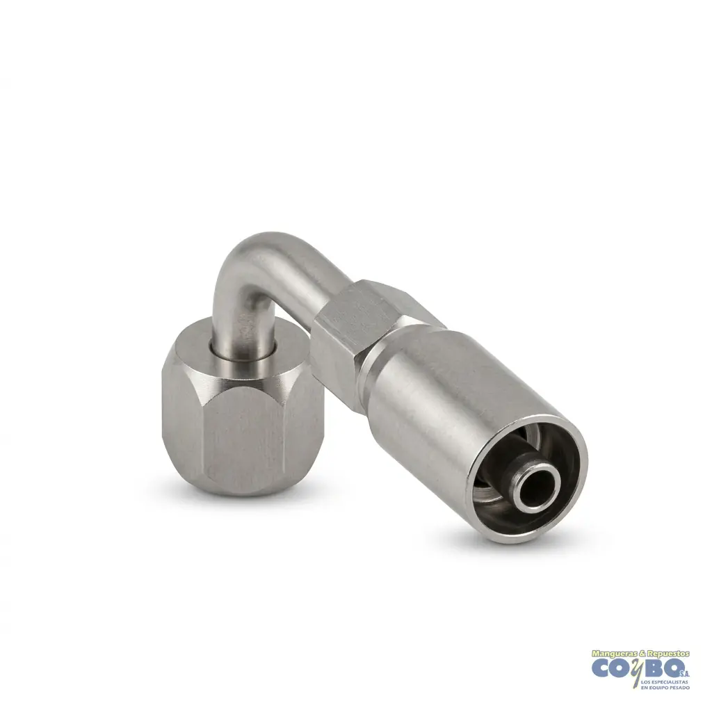 ACOPLE H JIC 5/8 90 P/MANG TEFLON 1/2