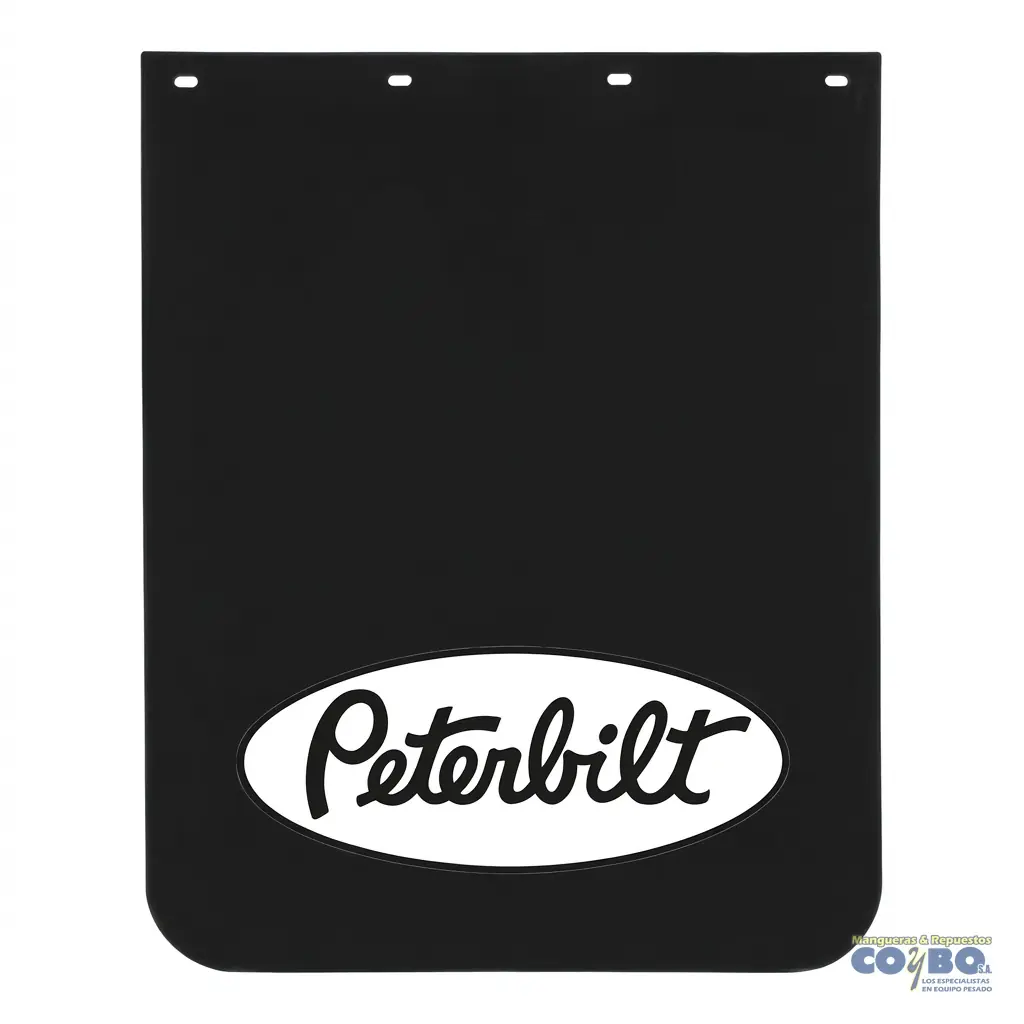 FALDON PLASTICO 24X30 NEGRO PETER.PAR