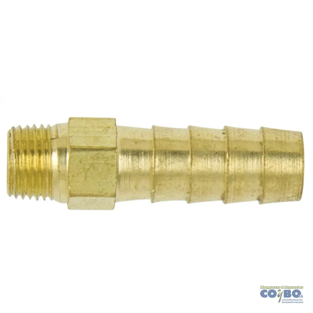 FITTING ESPIGA 3/8 A M NPT 1/8 - Imagen 1