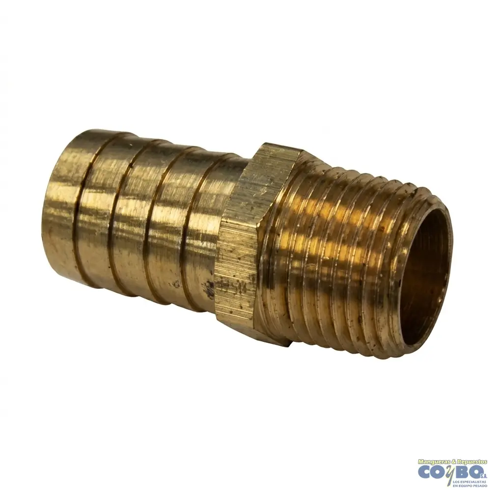 FITTING ESPIGA 3/4 A M NPT 1/2 - Imagen 1