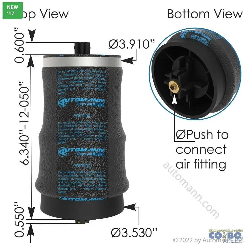BOLSA CABINA PET 579 KW 680 880 PACCARD - Imagen 1