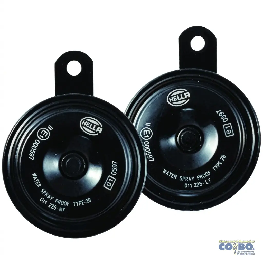 PITO 12V 112DC HELLA MED JGO - Imagen 1