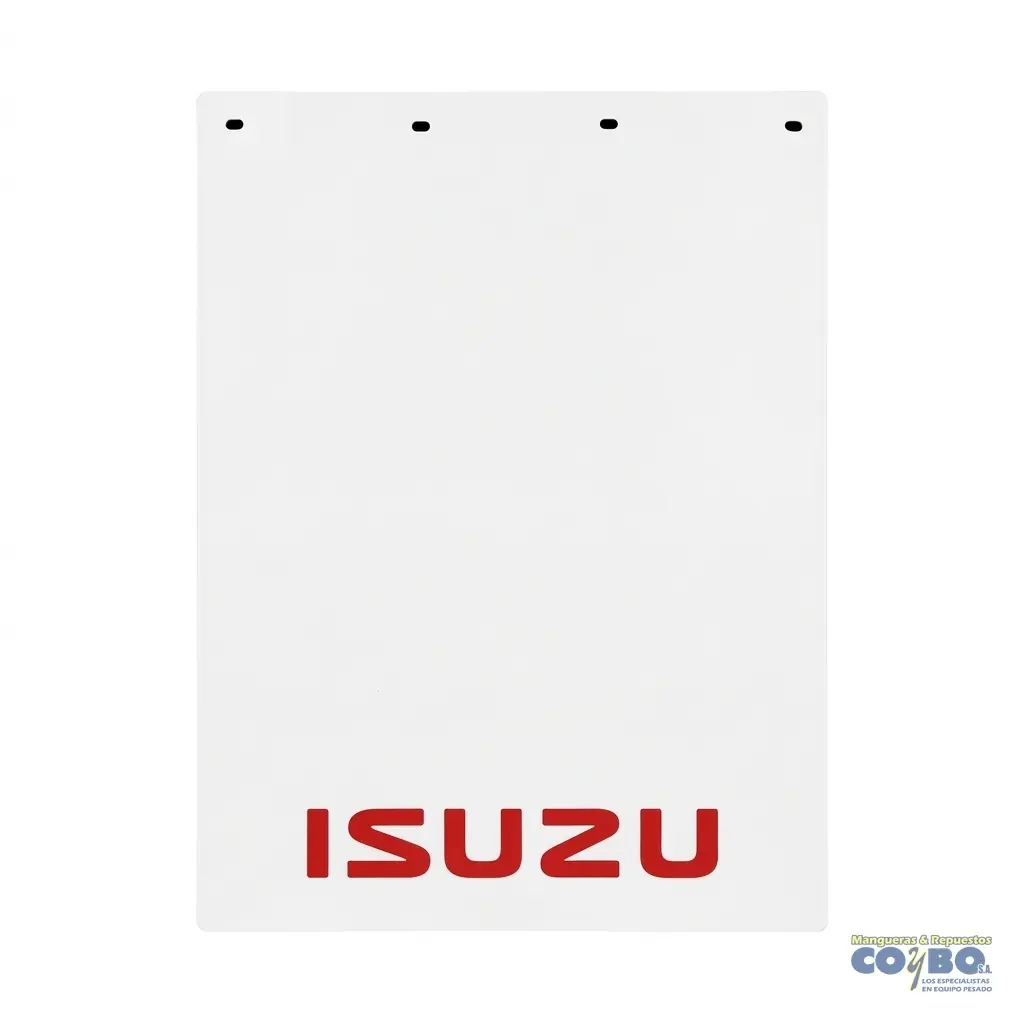 FALDON PLASTICO 24X30 BLANCO ISUZU PAR - Imagen 1