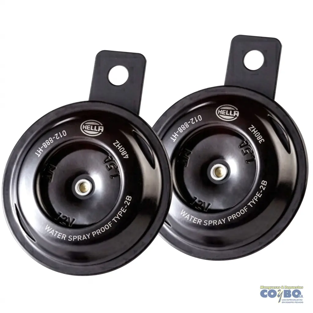 PITO 12V 108DC  PEQUEÑO HELLA JGO - Imagen 1