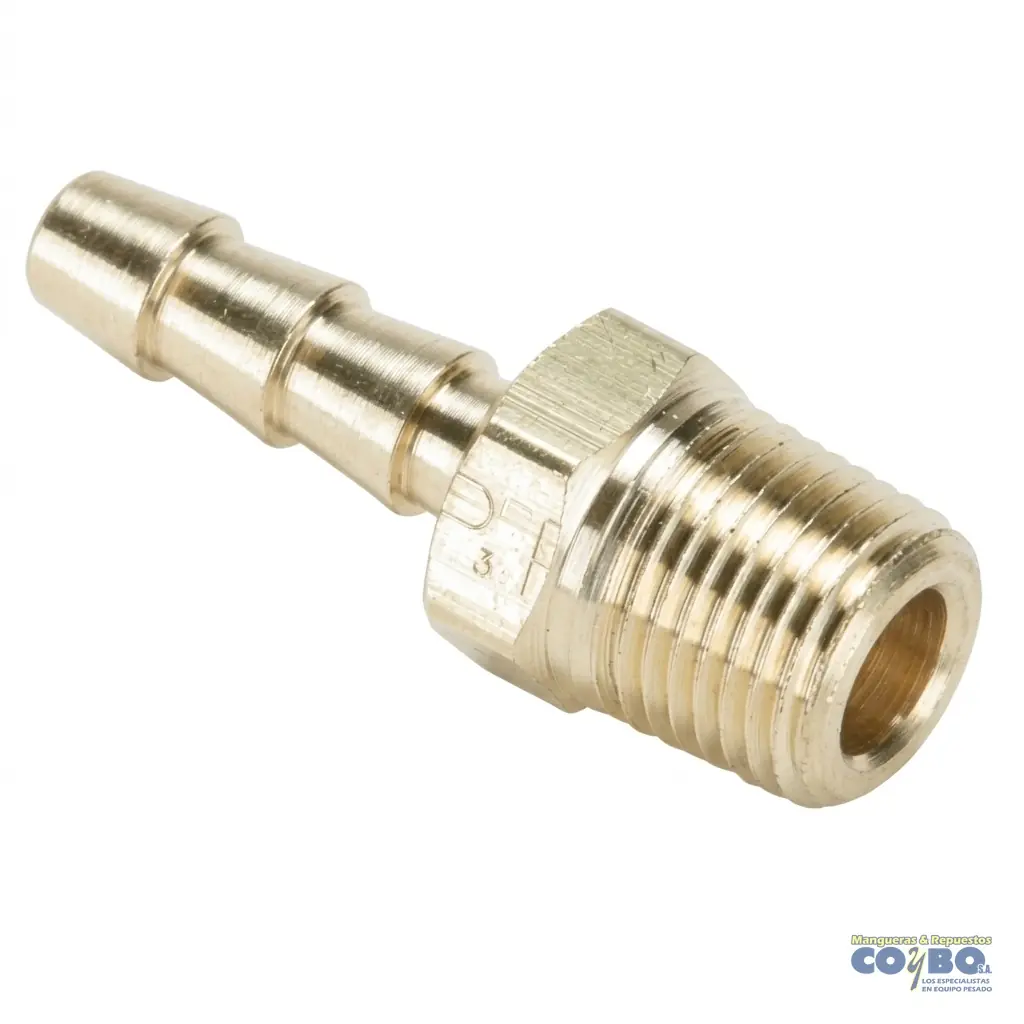 FITTING ESPIGA 3/16 A M NPT 1/8 - Imagen 1