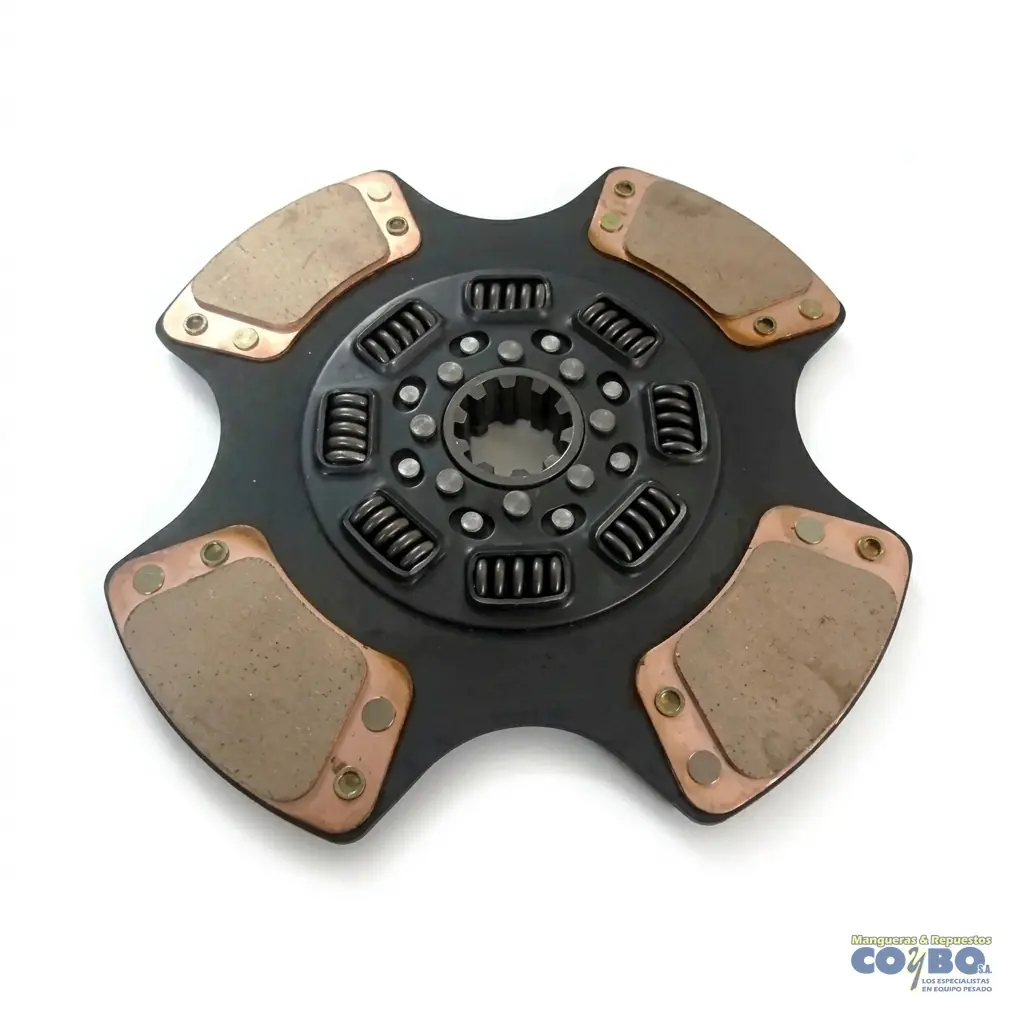 DISCO 2X14" BRONCE RIGIDO MANZANA CORTA.