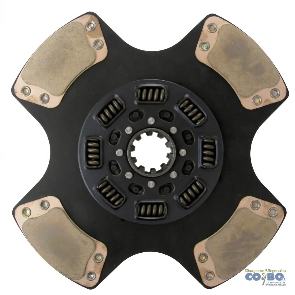 DISCO 2X14" BRONCE RESORTE MANZANA CORTA - Imagen 1