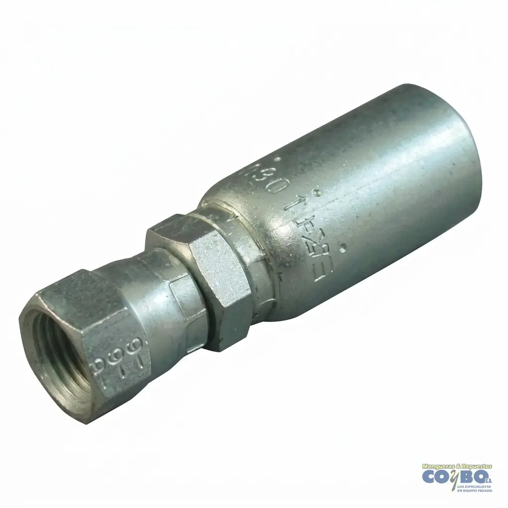 ACOPLE H JIC 3/4 P/MANG TEFLON 3/4 - Imagen 1
