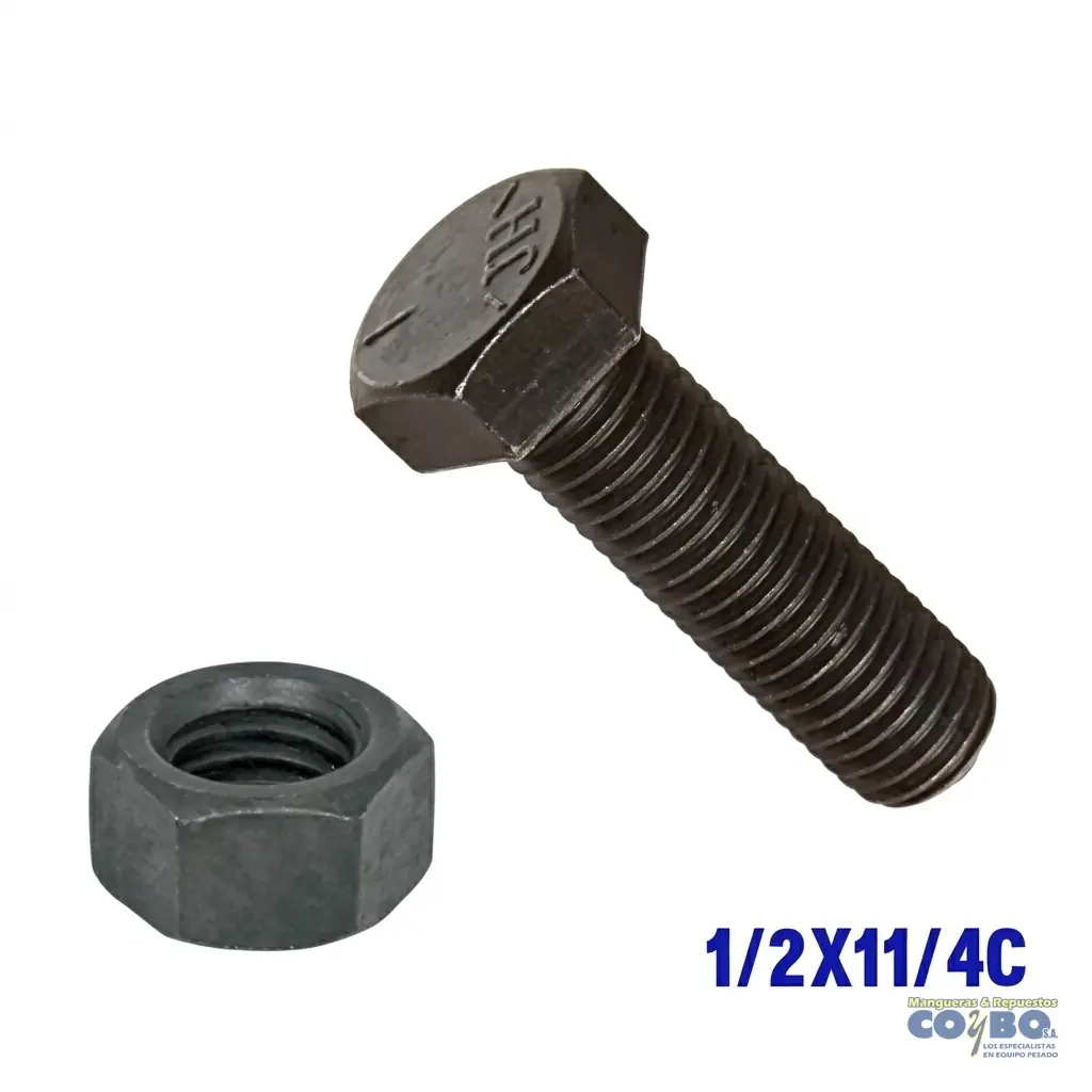 TORNILLO Y TUERCA GRADO 5