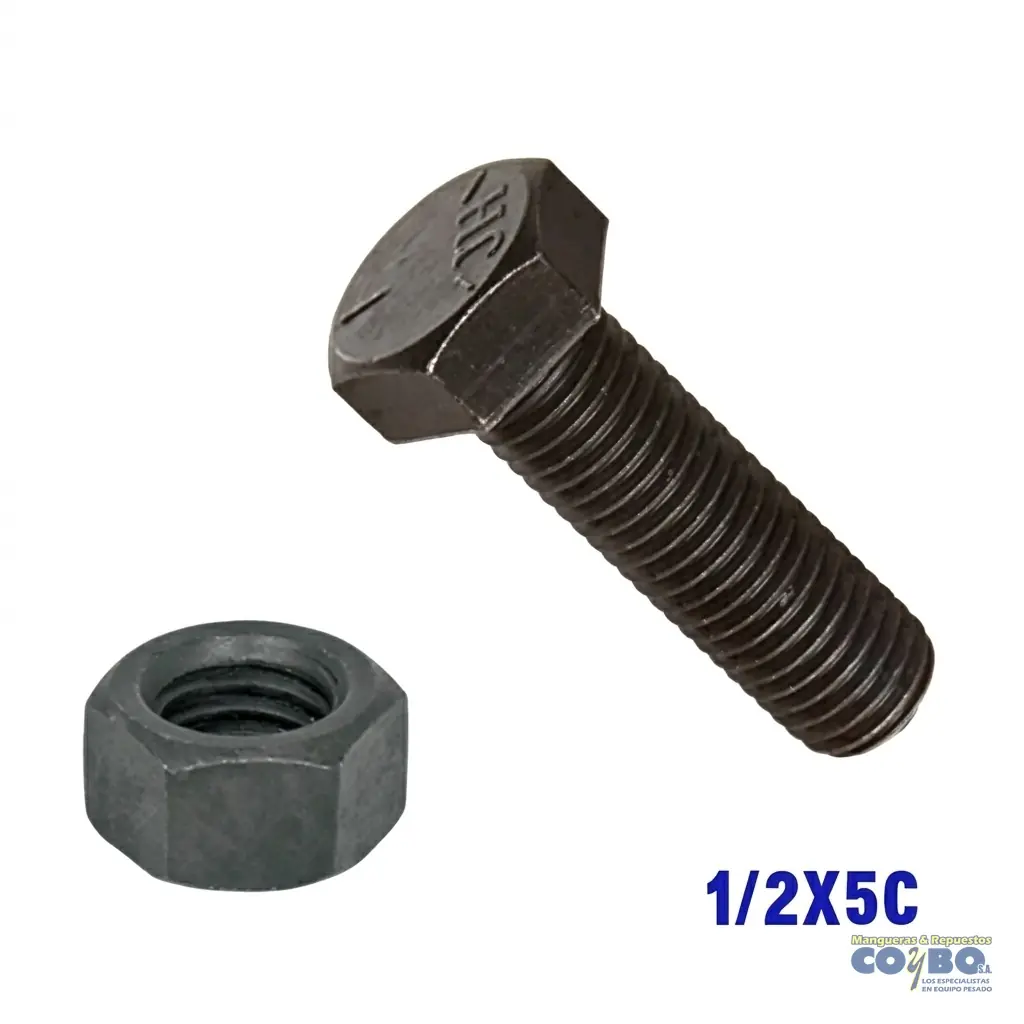 TORNILLO Y TUERCA GRADO 5 - Imagen 1