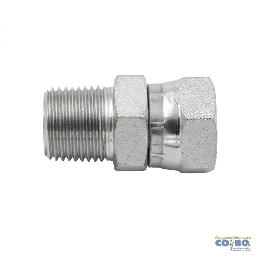 CONEC 9205 H NPSM 3/8-M NPT 3/8 - Imagen 1