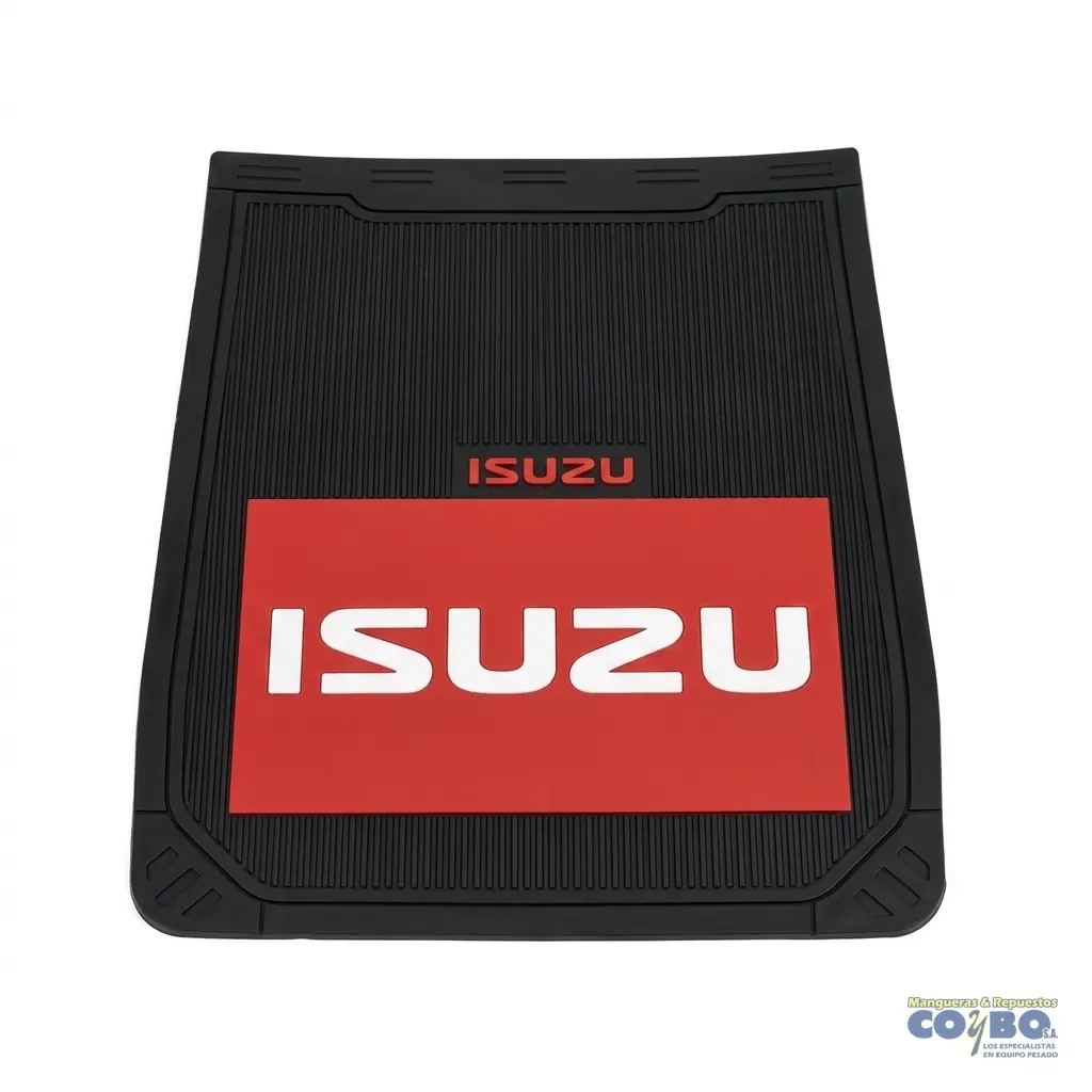 FALDON PLASTICO 24X30 NEGRO ISUZU PAR - Imagen 1