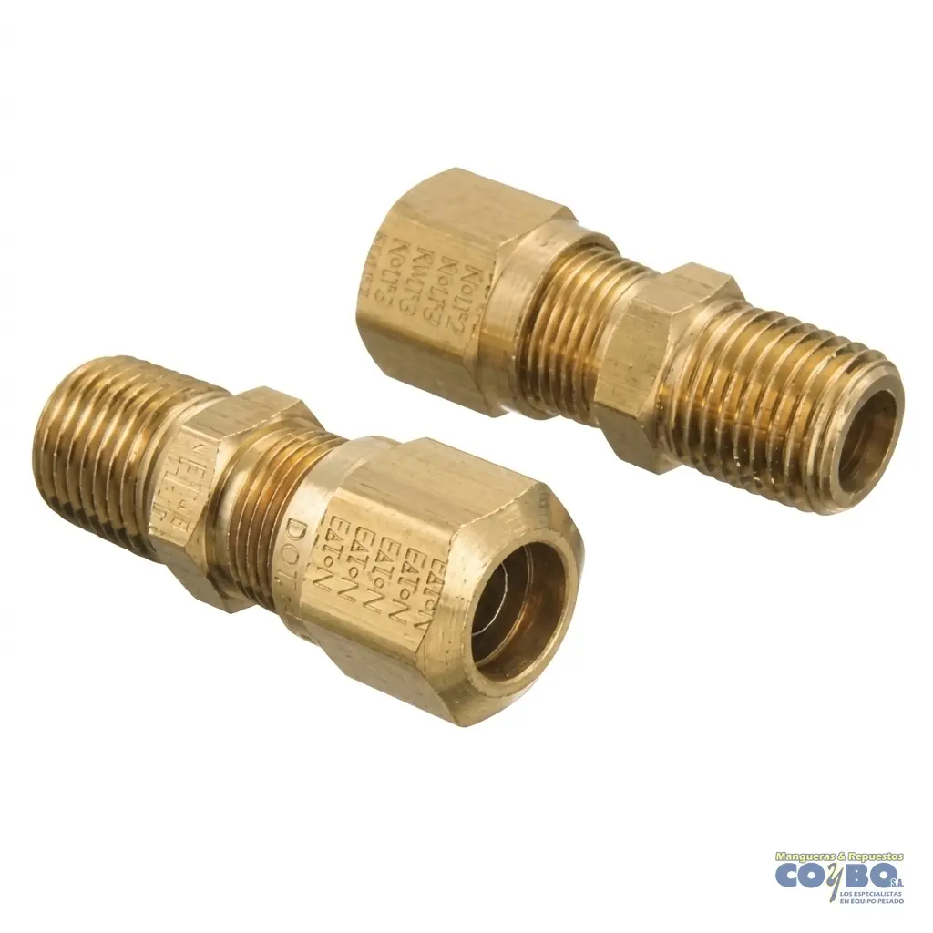 FITTING MANG 5/8 M NPT 1/2 CON GUIA - Imagen 1