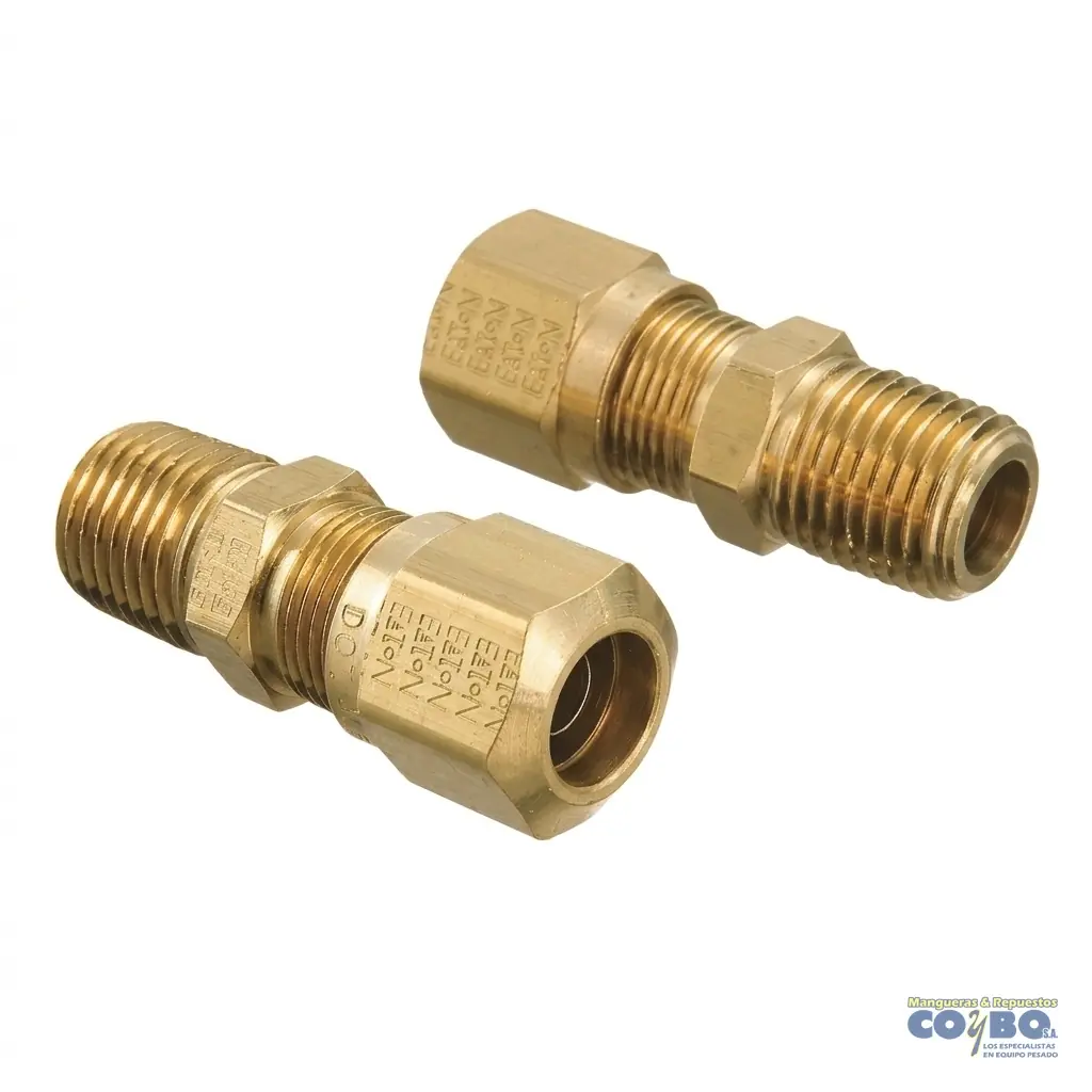 FITTING MANG 3/4 M NPT 1/2 SIN GUIA - Imagen 1