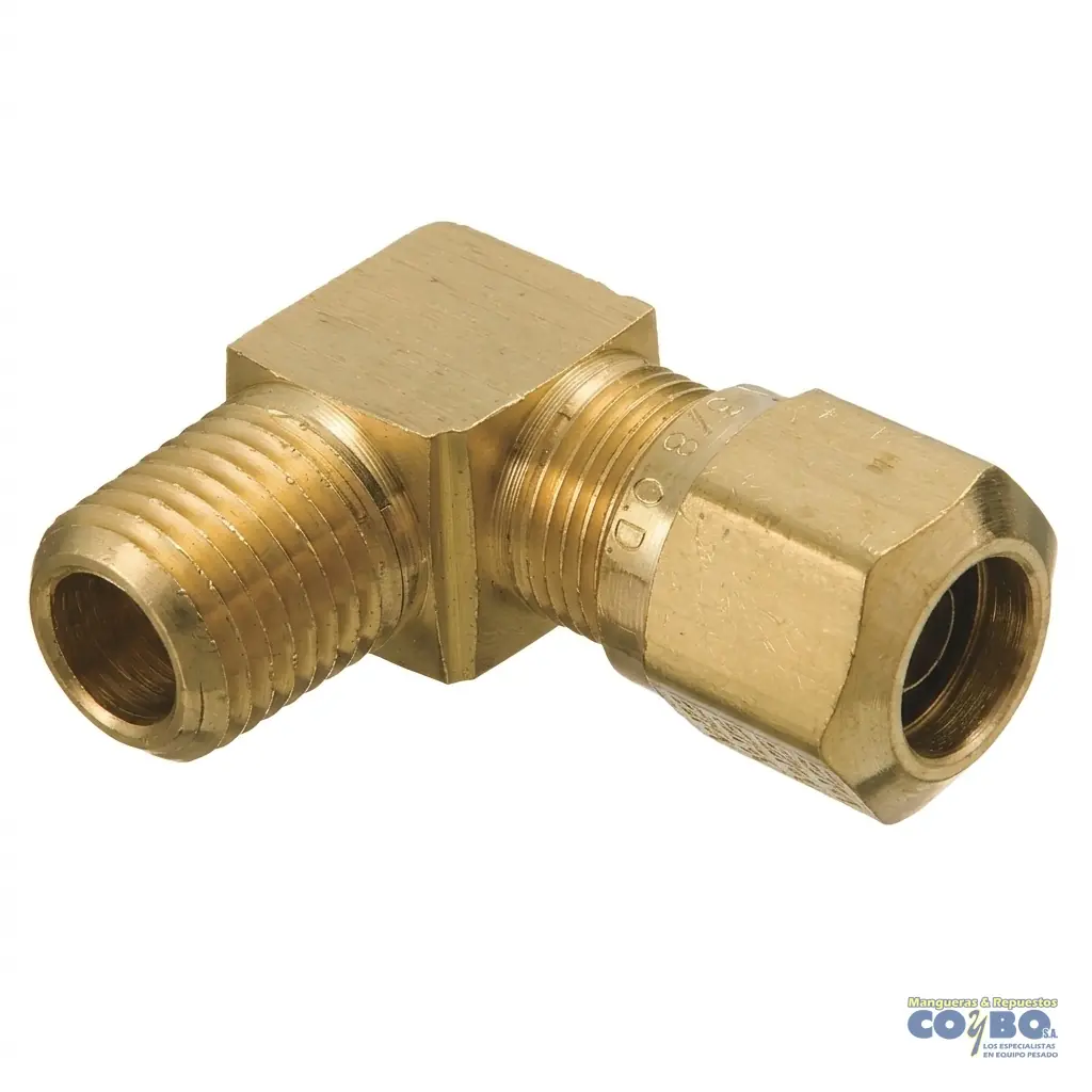 FITTING MANG 3/4 M NPT 1/2 A 90 - Imagen 1