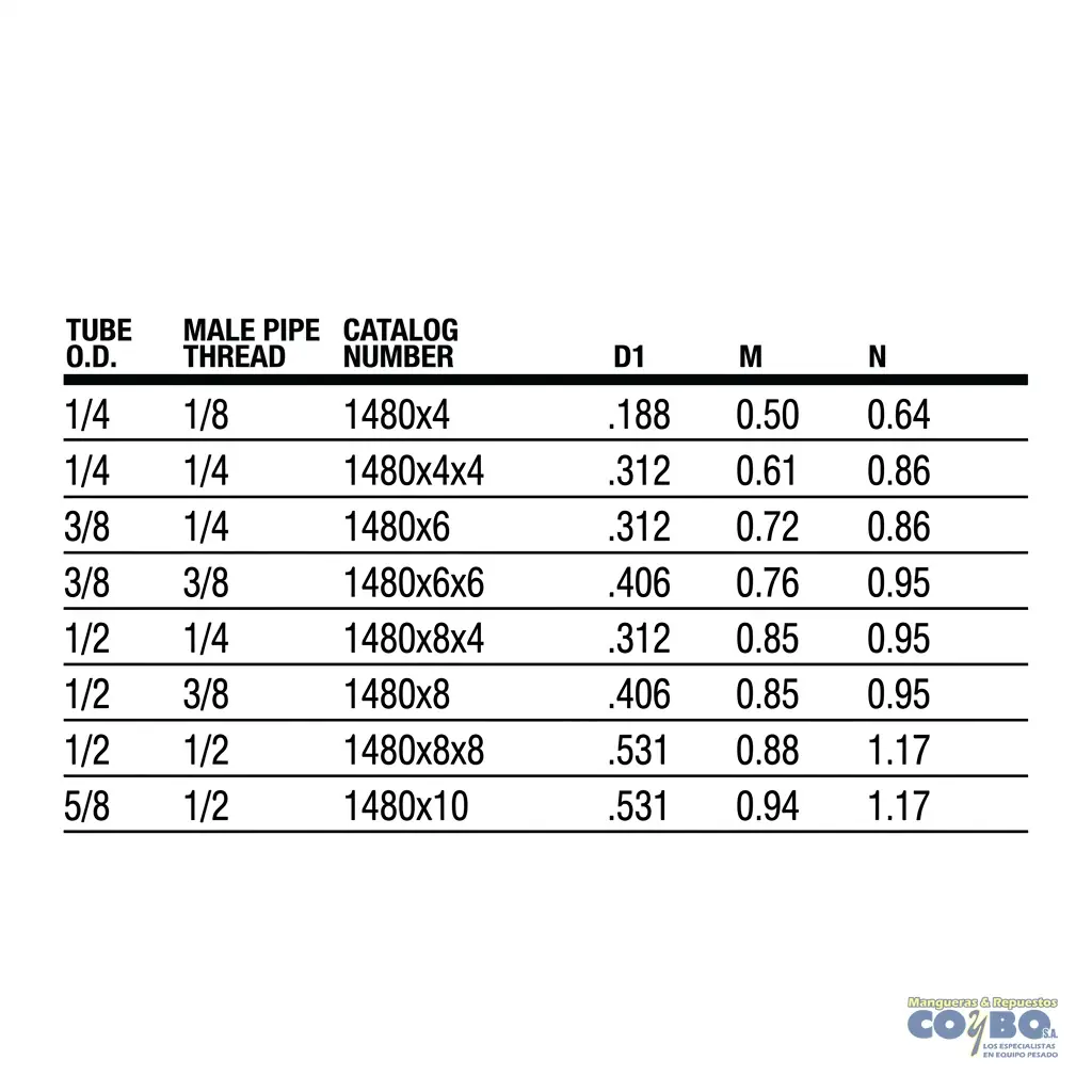 CONECTOR 3/8-1/4 45 CON GUÍA - Miniatura 3
