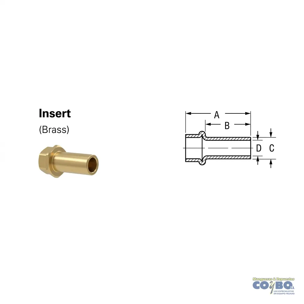 GUIA P/MANG NYLON 3/4 X3 - Miniatura 2