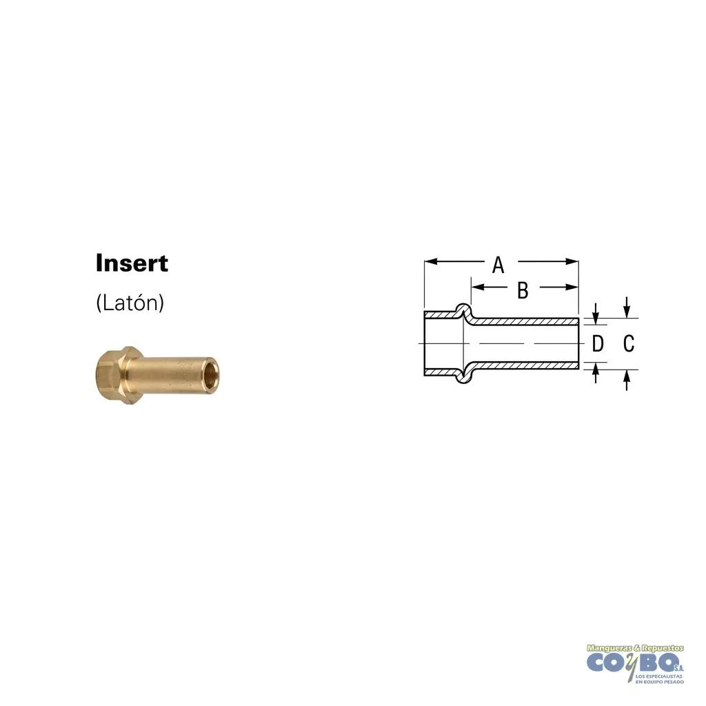 GUIA P/MANG NYLON 3/8 X3 - Miniatura 2