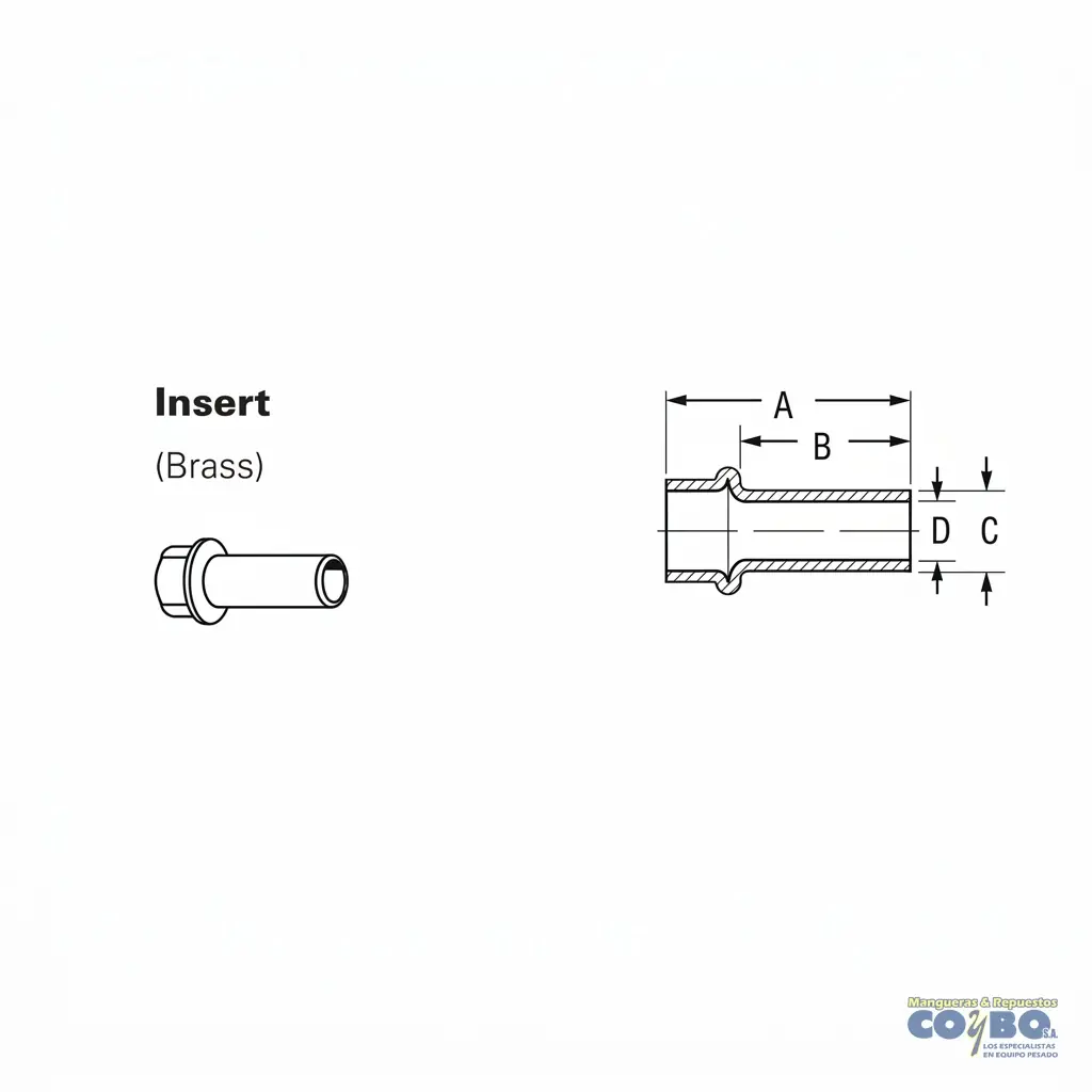 GUIA P/MANG NYLON 1/2 X3 - Miniatura 2