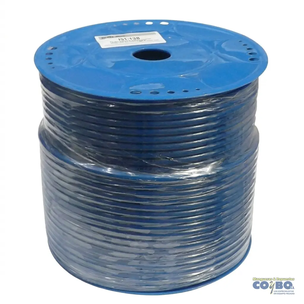 MANG 3/8 NYLON PASO AIRE AZUL - Imagen 1