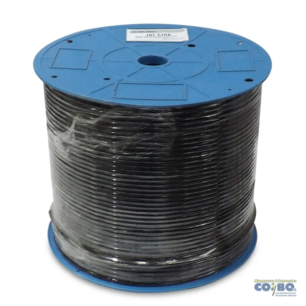 MANG 3/8 NYLON PASO AIRE NEGRA - Imagen 1
