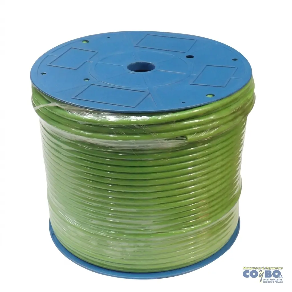 MANG 5/8 NYLON PASO AIRE VERDE - Imagen 1