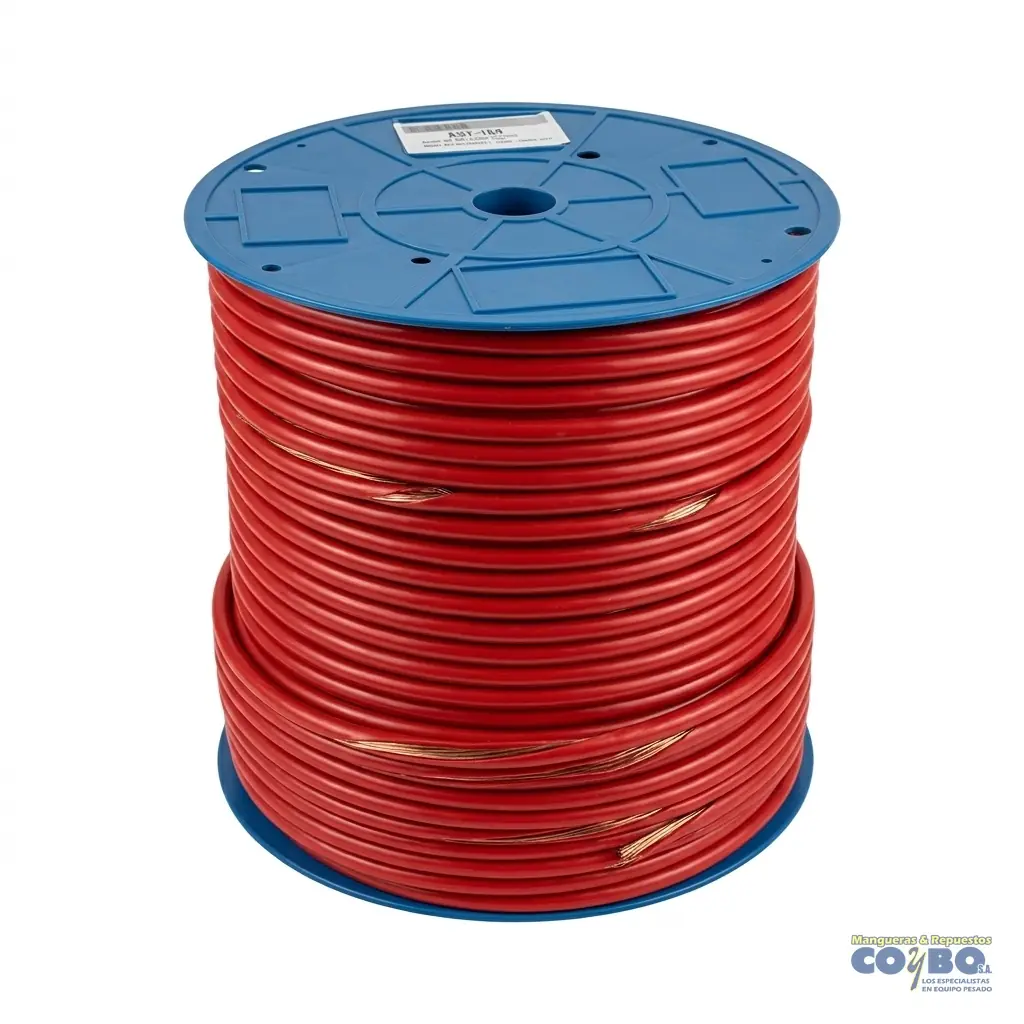MANG 5/8 NYLON PASO AIRE ROJA - Imagen 1