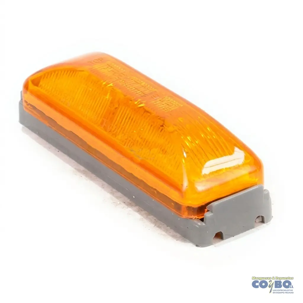 FAROL LATERAL AMARILLO C/BASE 12V