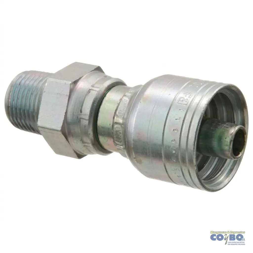 AC M NPT 1/4 GIRATORIO A MANG 1/4 R1/R2 - Imagen 1