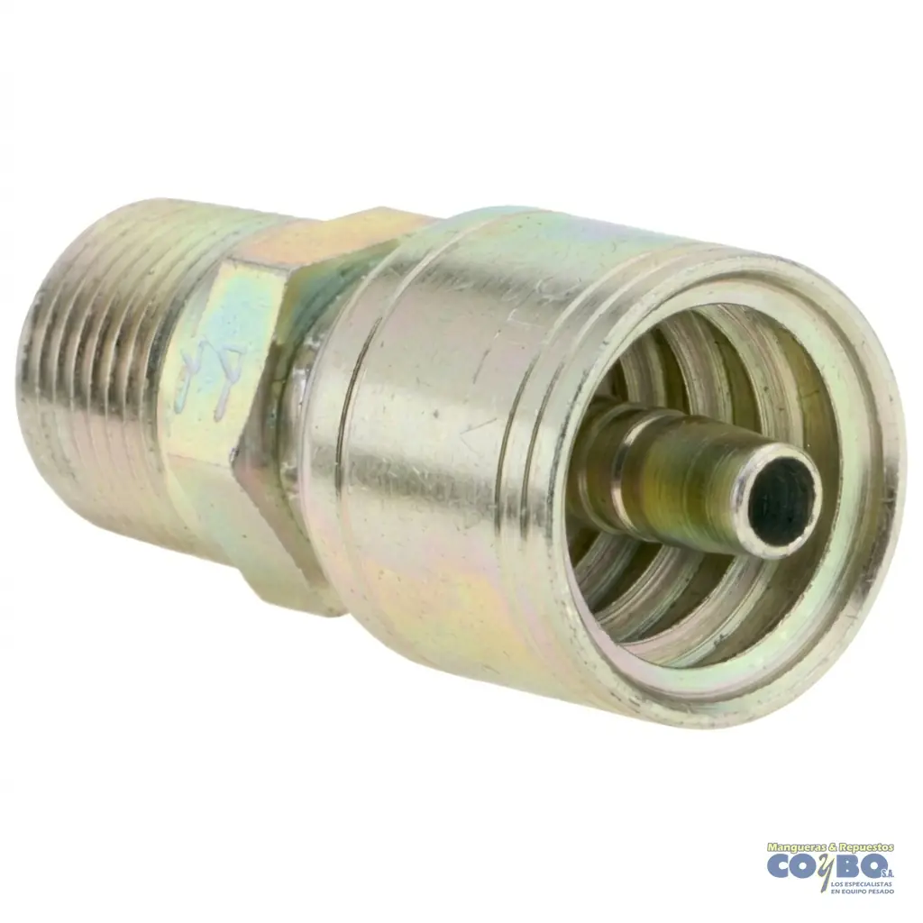 AC M NPT 3/8 A MANG 1/4 R1/R2 - Imagen 1