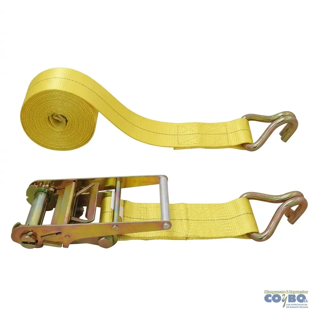 CINTA DE AMARRE AMAR C/ RACHET 4" X 30FT - Imagen 1