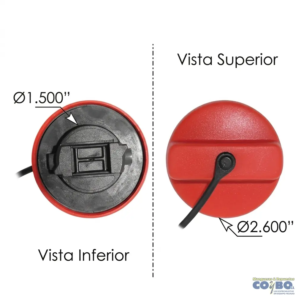 TAPÓN ACEITE PACCARD MX13 - Imagen 1