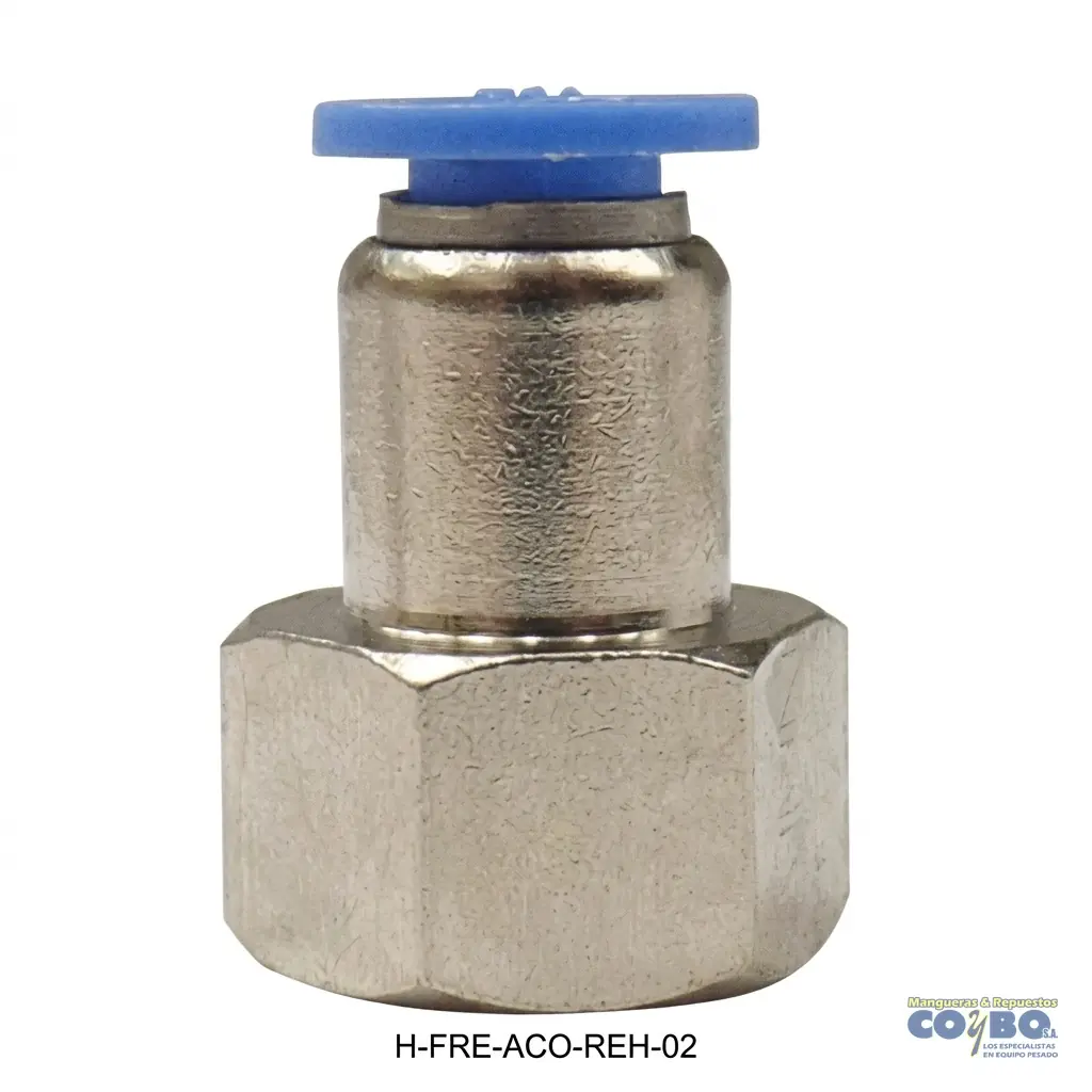 CONEC RECTO RAP1/4 MANGNYLON HEMB NPT3/8 - Imagen 1