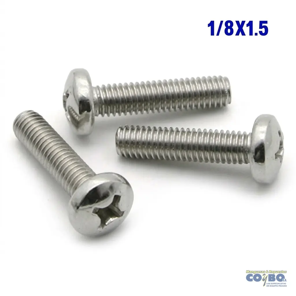TORNILLO CABEZA REDONDA 1X10 - Imagen 1