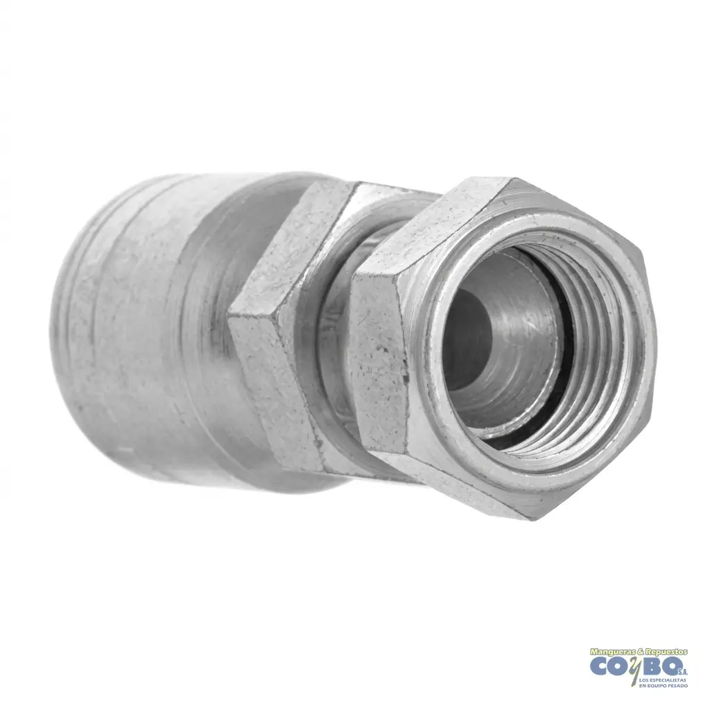 AC H JIS BSPP 1/4 A MANG 1/4 R1/R2 - Imagen 1