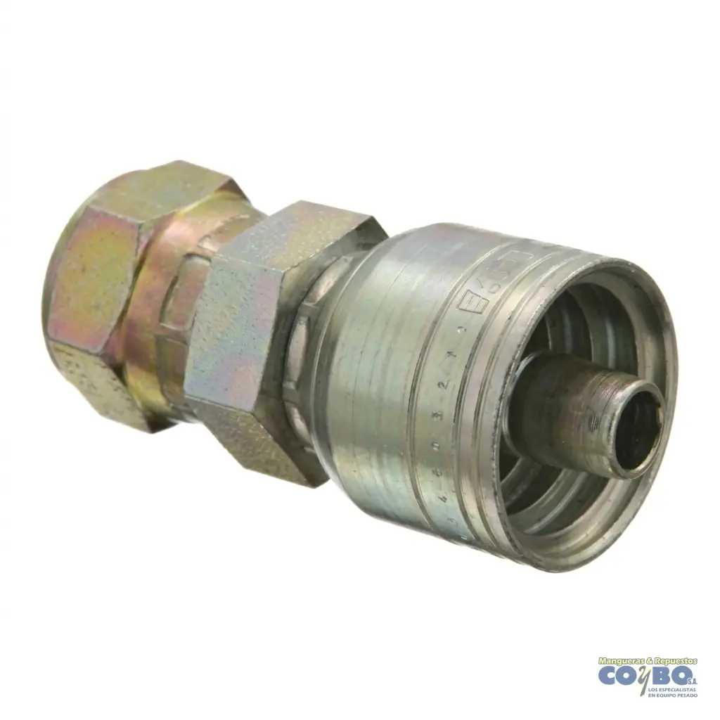AC H JIS BSPP 1/2 A MANG 1/2 R1/R2 - Imagen 1