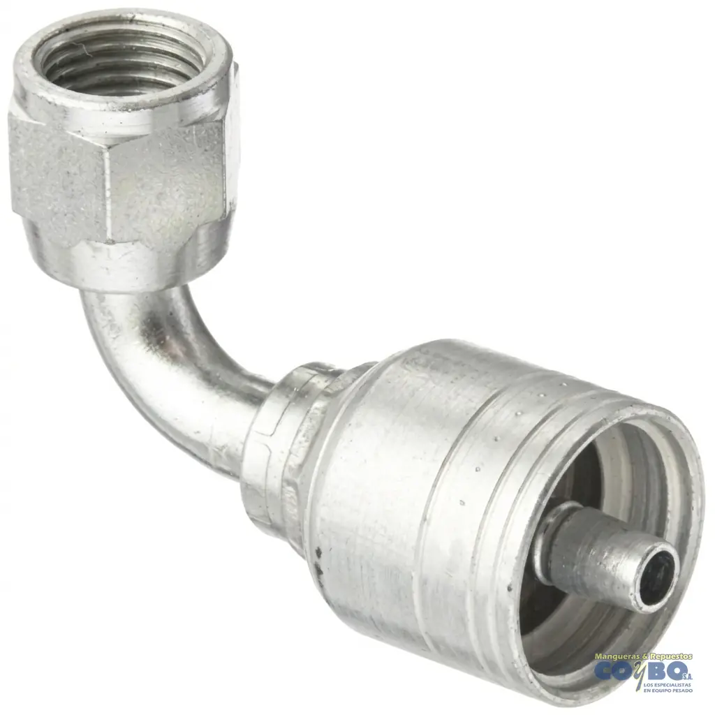 AC H JIC 5/16 90 A MANG 1/4 R1/R2 - Imagen 1