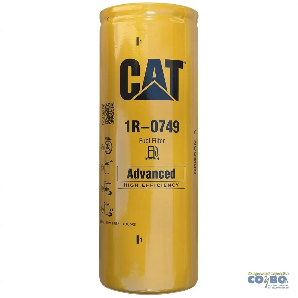 ORIG FILTRO DIESEL CATERPILLAR
