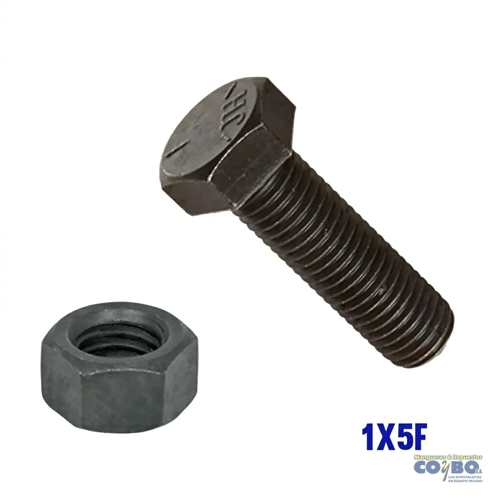 TORNILLO  Y TUERCA GRADO 5 - Imagen 1