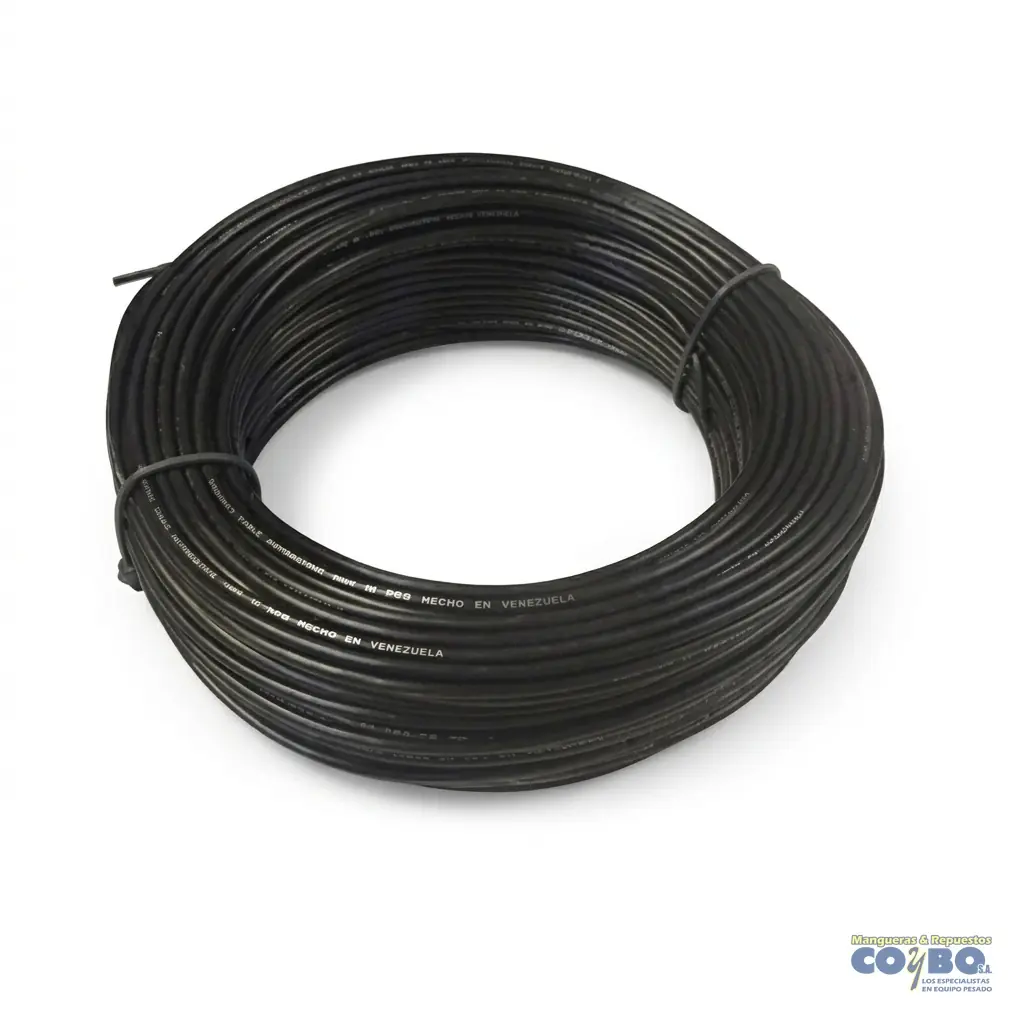 CABLE AUTOMOTRIZ #12 30MTS NEGRO CARRUCH - Imagen 1