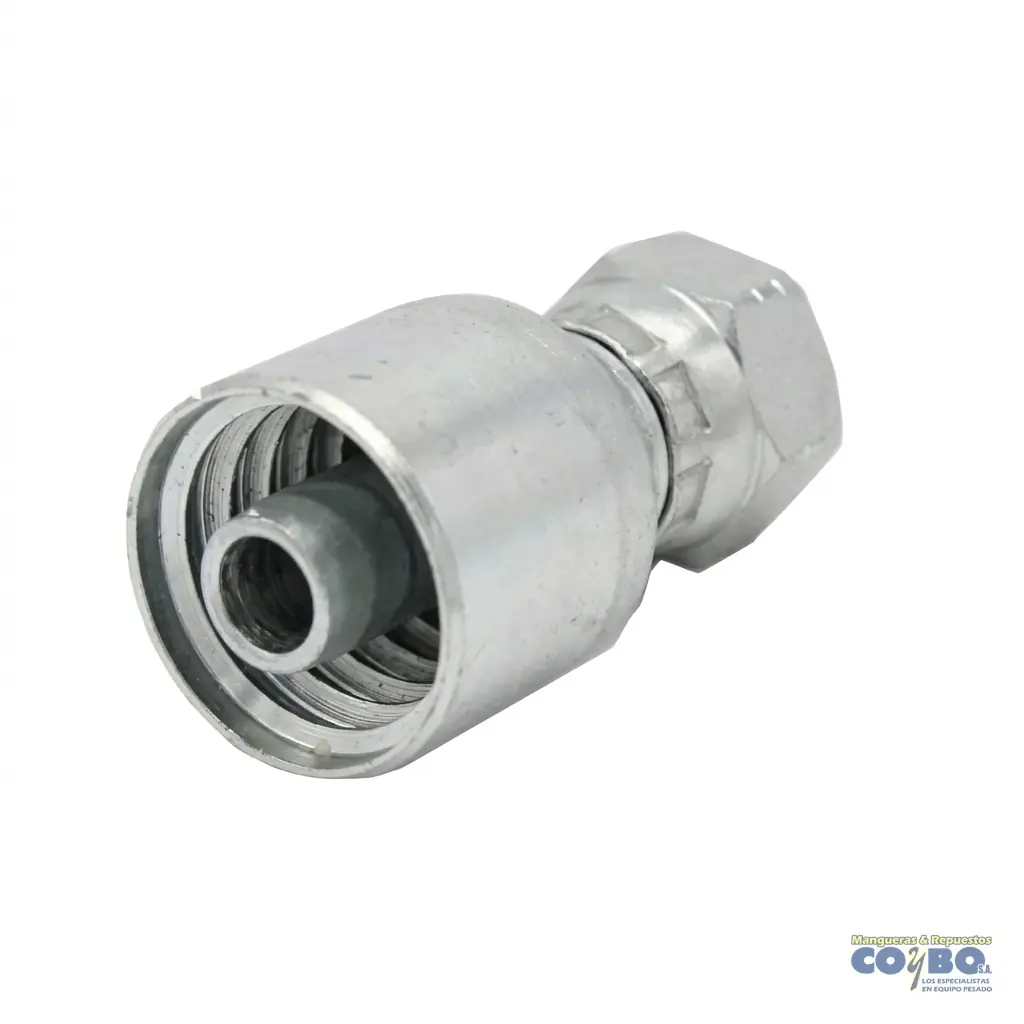 AC H BSPP 3/8 A MANG 3/8 R1/R2 - Imagen 1